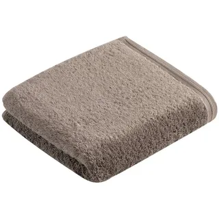 VOSSEN Vegan Life Handtuch 50 x 100 cm pepplestone