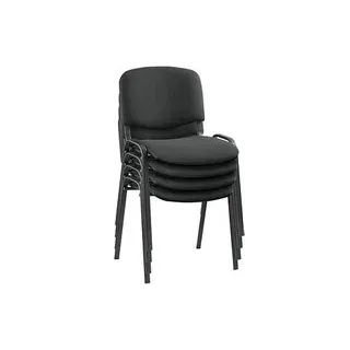 Nowy Styl Besucherstühle Iso ISO BLACK 1.3 C11 schwarz Stoff, 4 St.