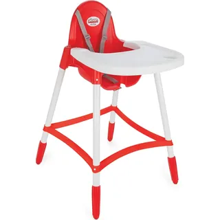 Baby Hochstuhl ab 6 Monate, rot, Kinderhochstuhl mit Tisch - Rot