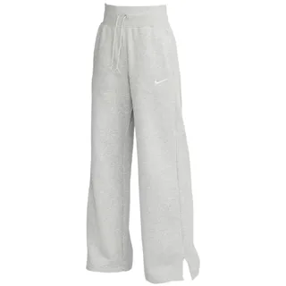 Nike DQ5615-063 W NSW PHNX FLC HR Pant Wide Pants Damen DK Grey Heather/SAIL Größe M