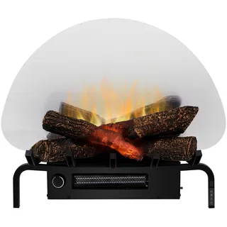 Dimplex Elektrokamin »Revillusion Logset 20« schwarz, 2 Heizstufen, Fernbedienung mit Revillusion® Flammeneffekt, schwarz