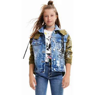 Desigual Girl's 4003 Verde Militar CHAQ_Mickey, Green, 6 Years
