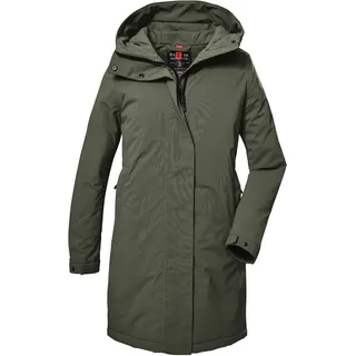 G.I.G.A. DX Damen Funktionsparka/Parka mit Kapuze GW 73 WMN PRK, oliv, 46,