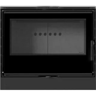 Kratki Kari Kaminofen Stahl Schwarz