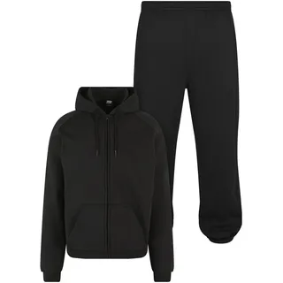 URBAN CLASSICS Blank Suit Trainingsanzug Schwarz 3XL