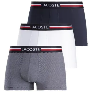 Lacoste Trunks mit Stretch-Anteil im 3er-Pack, Marine, XL