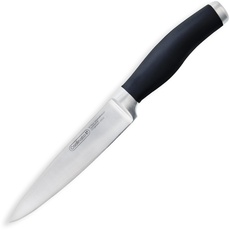 Coolinato Profi Küchenmesser - Universalmesser 15cm, extrem scharf, Japanischer Klingenstahl, Soft Grip Griff, Klingenschutz