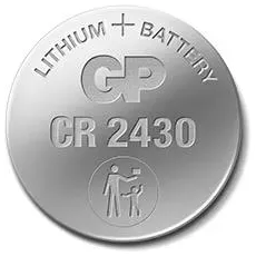 GP Batteries GP Button cell battery CR2430 3V - 2-pack (2 Stk., CR2430), Batterien + Akkus