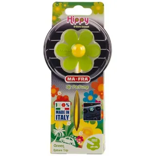 Mafra Hippy Nature Trip - Autoduft, 1 Stück (1er Pack), Grün