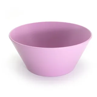 Ökolution Mehrweg-Salatschüssel, robuste Kunststoff-Schale, 8 Stück, Bowl rund, Plastikschale Pink, RPET - aus recyceltem Kunststoff