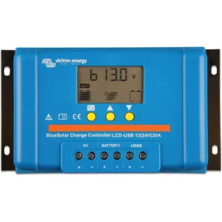 Victron Energy BlueSolar PWM-LCD&USB 12/24V-20A