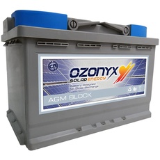 Ozonyx OZX75AGM Solarbatterie AGM 75 Ah