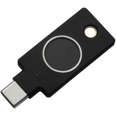 Bild YubiKey C Bio FIDO Edition, Fingerprint Reader USB-C Dongle, schwarz, USB