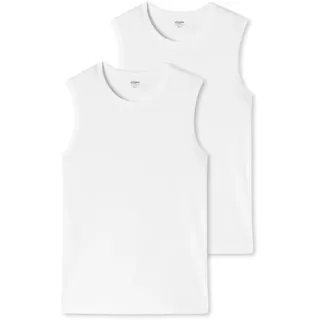 SCHIESSER Uncover by Schiesser - Unterhemd/Tanktop - 2er Pack S, weiß,