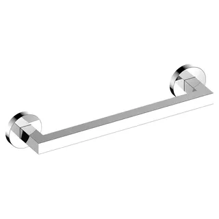 KEUCO Edition 90 Haltegriff 36 cm, Metall verchromt, belastbar bis 115 kg | Made in Germany, für leichten Einstieg und stabilen Halt in Badewanne und Dusche