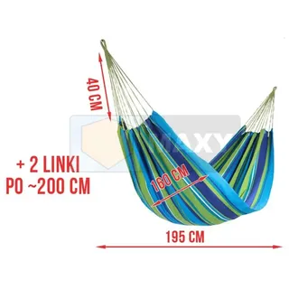 Hängematte Park IN Leinwand X Camping Strand Reise Erholung Ab Im Freien 160x195