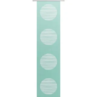 Neutex for you! Schiebegardine »Padova« Klettband 1 Stk. tlg. inkl. Befestigungszubehör, Halbtransparent, Sauberer Abschluss, modern, grün