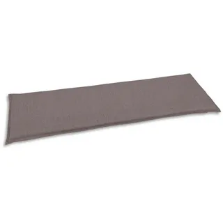 Bankauflage , Taupe , Textil , Uni , Füllung: Schaumstoff, Vlies , 48x6x148 cm , Oeko-Tex® Standard 100 , pflegeleicht , Gartenmöbel, Gartenpolster & Auflagen, Bankauflagen