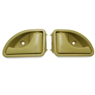 Viviance Innentürgriff vorne links und rechts kompatibel mit Renault Kangoo I 1997–2007 Twingo I 1993–2007 – Type A Gelb Links und Rechts