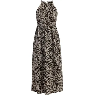 nascita Damen Maxikleid mit Leoprint 19226418-NA03, BEIGE Leo, M