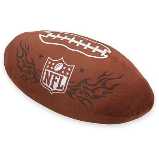 Herding Konturenkissen NFL Football 36 x 16,5 x 16,5 cm Braun