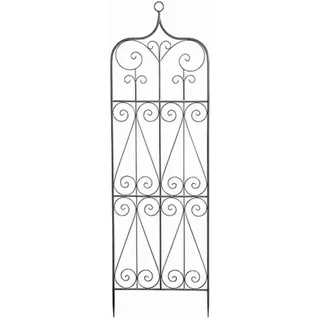 Siena Garden Rankgitter Metall in anthrazit unterverzinkt 51x64 cm