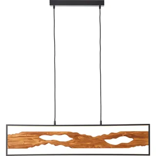 Brilliant Chaumont 1-flg. 100 cm rechteckig Holz/Metall schwarz