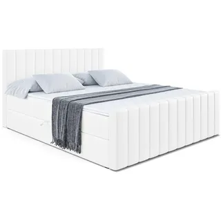 altdecor Edita-Z 160 x 200 cm H3 Weiß Hochglanz