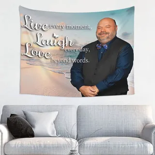 LWIEF Winkle'S Mantra Tapisserie, ästhetischer Wandteppich, 73,7 x 96,5 cm, lustiger Meme-Wandteppich, Wandbehang, Kunstposter für Schlafzimmer, Wohnzimmer