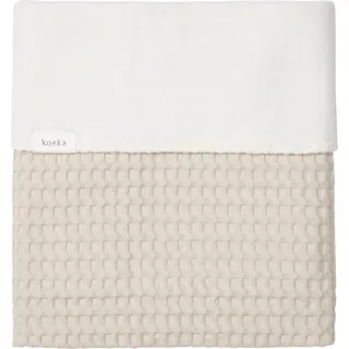 Koeka Koeka, Babydecke, Babydecke cotton Fleece - sand - Beige