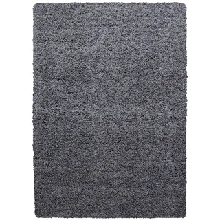 Ayyildiz Teppiche Hochflor-Teppich »Life Shaggy 1500«, rechteckig, 30 mm Höhe, Langflor, uni, große Farbauswahl, robust, auch als Läufer und in rund, grau ca. 300x400cm