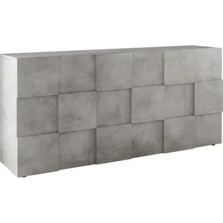 Home Affaire Dama 181 x 84 x 42 cm grau (beton, optik)