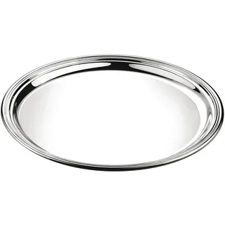 Tablett rund ø300mm versilbert