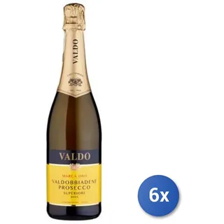 6x Valdo Prosecco Oro DOCG 750 Ml Prosecco 11% Vol MPN 8002335103069