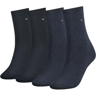 Tommy Hilfiger TH WOMEN 4P SOCK ECOM 4 Paare Blau 39-42