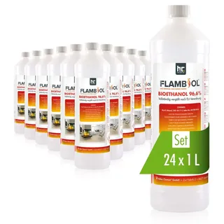 Höfer Chemie Bioethanol 96,6% Premium 24x 1 L