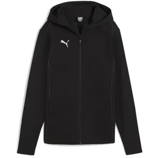 Puma Puma, Damen, Laufjacke, teamFINAL Casuals Hooded Jkt Wmn XL Schwarz, XL