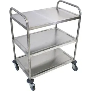 Craven Edelstahl Servierwagen 3 Etagen