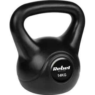 rebel electro Rebel Kettlebell Bitumen 14 kg schwarz
