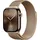 Watch Series 10 GPS + Cellular 42 mm Titangehäuse gold Milanaise Armband gold