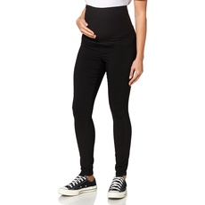 MAMALICIOUS Damen Mllucy Black Slim Pant A. Noos, Black Denim, XL