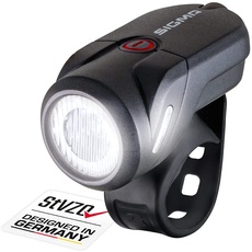 SIGMA SPORT - Aura 35 | LED Fahrradlicht 35 Lux | StVZO zugelassenes, akkubetriebenes Vorderlicht