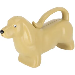 Esschert TG157 Design-Gießkanne in Pudelform, Kunststoff, 22 x 27 x 11 cm, Grün número : 1 unidad Dackel