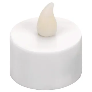 Set 24 LED-Kerzen mit echtem Flammeneffekt - Weiß