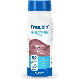 Fresubin Energy Fibre Drink Kirsche 200 ml | Karton (6 Packungen)
