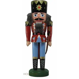 Nussknacker König rot 33cm NEU Nußknacker Figur Erzgebirge Weihnachtsfigur Holz