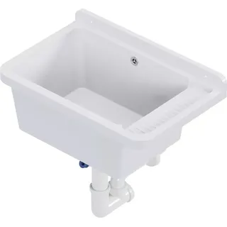 QLS Ausgussbecken 50 x 34 cm Weiß