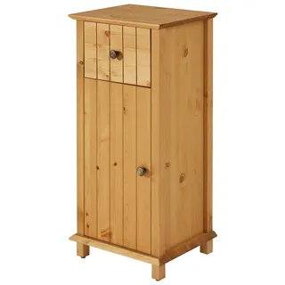 Home affaire Unterschrank »Vili«, Breite 34 cm, Badezimmerschrank aus Massivholz, Kiefernholz, beige