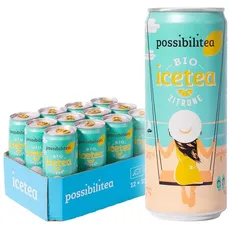 Possibilitea Bio Icetea Zitrone 12x330ml