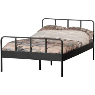 Mid.you Metallbett , Schwarz , Metall , 120x200 cm , Schlafzimmer, Betten, Einzelbetten
